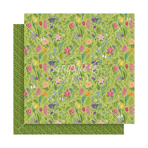 Spring is in the Air - Graphic 45 - Double-Sided Cardstock 12"X12" - New Beginnings