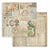 Fortune - Stamperia - 12"x12" Double-sided Patterned Paper - Numbers (4391)