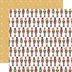 Nutcracker Christmas - Echo Park - Double-Sided Cardstock 12"X12" - Nutcracker Assortment