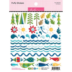 Lake Life - Bella Blvd - Puffy Stickers - Outdoors