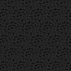 Trick Or Treat - PhotoPlay - Printed Cardstock 12"x12" - Pumpkin Face Black/New Black (Sheen) (8407)