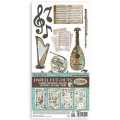 Music - Stamperia - Paper Cut-Outs (9211)