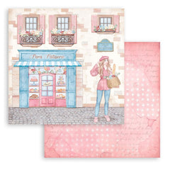 Oh La La - Stamperia - Double-Sided Cardstock 12"X12" - Patisserie (7195)