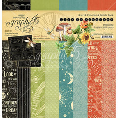 Life Is Abundant - Graphic45 - Collection Pack 12"X12" - Patterns & Solids