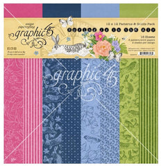 Spring is in the Air - Graphic 45 - Collection Pack 12"X12" - Patterns & Solids