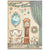 The Nutcracker - Stamperia - A4 Rice Paper - Pendulum Clock And Chair (6425)