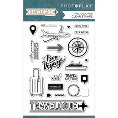 Travelogue - PhotoPlay - Photopolymer Clear Stamps