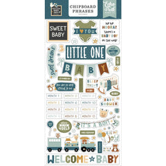 Special Delivery BABY BOY - Echo Park - Chipboard 6"X13" - Phrases