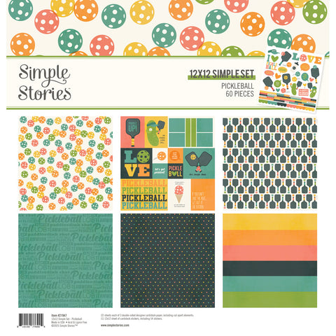 Pickleball - Simple Stories - Simple Sets 12"x12" Collection Pack