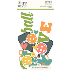 Pickleball - Simple Stories - Simple Pages Page Pieces