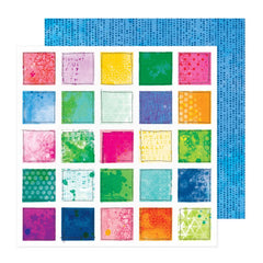 Bold & Bright - Vicki Boutin - Double-Sided Cardstock 12"X12" - Picnic Blanket