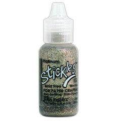 Stickles Glitter Glue - Ranger .5oz - Platinum