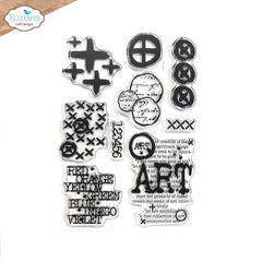 Elizabeth Craft Designs - Clear Stamps - Plusses And More (8918)