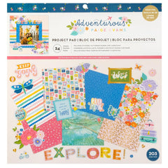 Adventurous  - Paige Taylor Evans - Project Pad 12"X12" (7993)