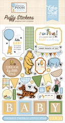 Winnie the Pooh Baby - Echo Park - Puffy Stickers