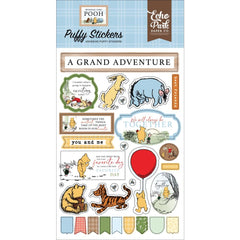 Winnie The Pooh - Echo Park - Puffy Stickers