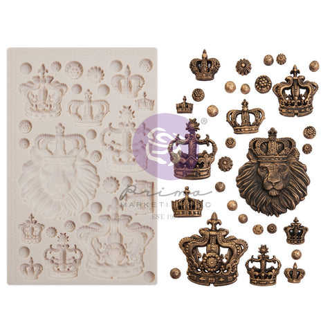 Prima Marketing/Finnabair - 5"x8"x8mm Mould - Regalia