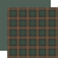 Tartan No. 3 - Carta Bella - 12"x12" Patterned Paper - Rochester Plaid