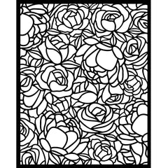 Romance Forever - Stamperia - Thick Stencil - Rose Pattern (2113)
