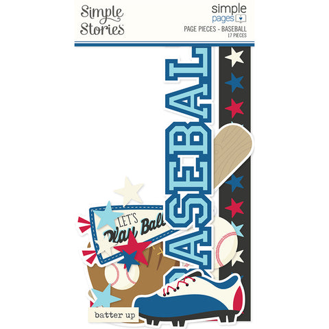 Baseball - Simple Stories - Simple Pages Page Pieces
