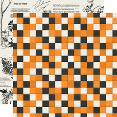 Simple Vintage Scary Stories - Simple Stories - Double-Sided Cardstock 12"X12" - So Ghostly (2357)