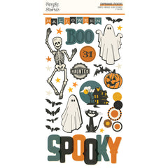 Simple Vintage Scary Stories - Simple Stories - 6"X12" Chipboard 27/Pkg (2425)