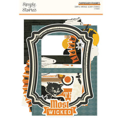 Simple Vintage Scary Stories - Simple Stories - Chipboard Frames (2463)