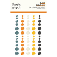 Simple Vintage Scary Stories - Simple Stories - Glossy Enamel Dots (2494)