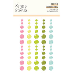 Tea Garden - Simple Stories - Glitter Enamel Dots