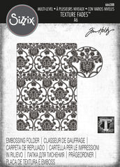 Sizzix/Tim Holtz - Multi-Level Textured Fades Embossing Folder - Tapestry (5892)