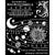 Fortune - Stamperia - Thick Stencil - Constellation (4568)