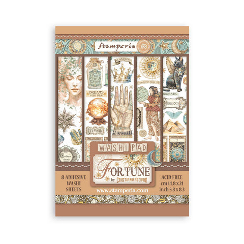 Fortune - Stamperia - A5 Washi Pad (4513)