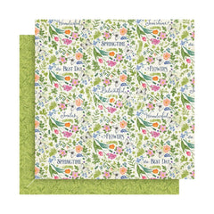 Spring is in the Air - Graphic 45 - Double-Sided Cardstock 12"X12" - Scatter Sunshine