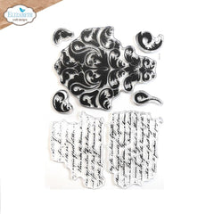 Elizabeth Craft Designs - Clear Stamps - Script From The Past (8925)