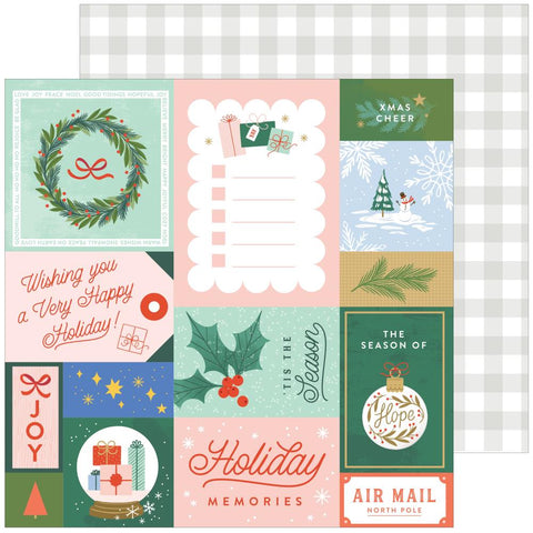 Holiday Dreams - PinkFresh Studios - Double-Sided Cardstock 12"X12" - Season of Hope