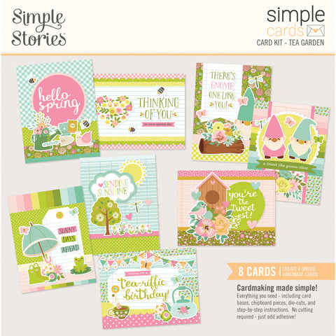 Tea Garden - Simple Stories - Simple Cards - Card Kit