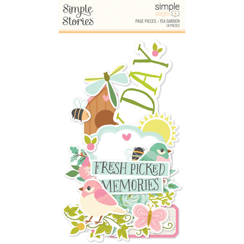 Tea Garden - Simple Stories - Simple Pages Page Pieces