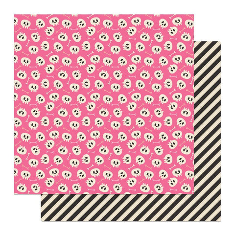 Lil' Boo Thing - PhotoPlay - Double-Sided Cardstock 12"X12" - Skulls