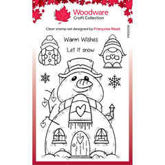 Woodware - Creative Expressions - Clear Stamps 4"x6" - Snow Gnomes (3584)