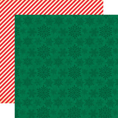 Season's Greetings - Carta Bella - Double-Sided Cardstock 12"X12" - Snowflake Wishes