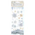 Create Happiness - Dewdrops - Stamperia - Rub-on - Snowflakes