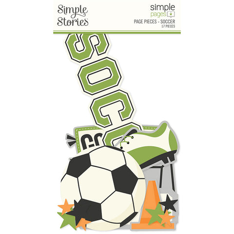 Soccer - Simple Stories - Simple Pages Page Pieces