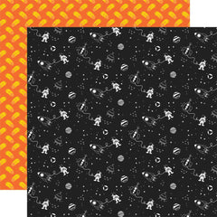 Blasts Off - Echo Park - Double-Sided Cardstock 12"X12" - Space Astronaut