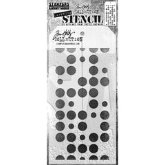 Tim Holtz - Layered Stencil 4.125"X8.5" - Spots