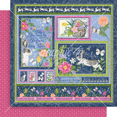Spring is in the Air - Graphic 45 - Double-Sided Cardstock 12"X12" - Spring is in the Air