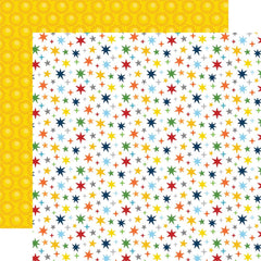 Blasts Off - Echo Park - Double-Sided Cardstock 12"X12" - Star Gazer