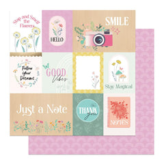 Wildflower Dreams - PhotoPlay - Double-Sided Cardstock 12"X12" - Stay Magical