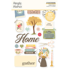 Front Porch - Simple Stories - Sticker Book