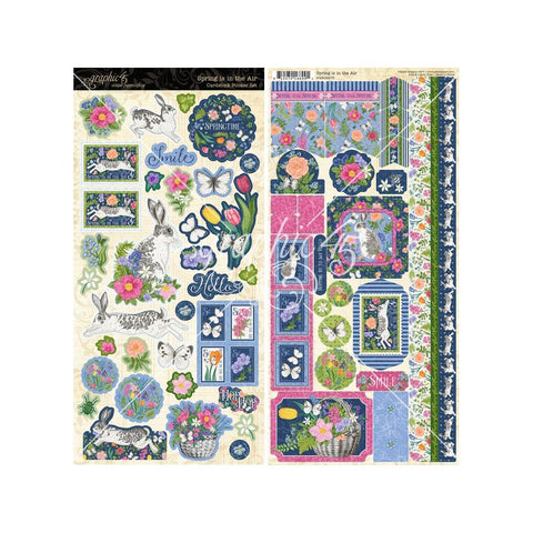 Spring is in the Air - Graphic 45 - Sticker Set (6991)