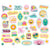 Just Beachy - Simple Stories - Bits & Pieces Die-Cuts 39/Pkg - Sticker